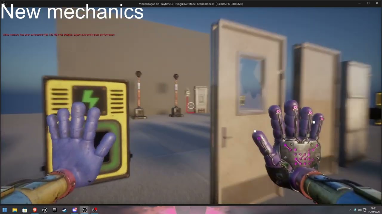 New mechanics :3 (grabpack visual update, Planks, more!) [Poppy Playtime Chapter 5/Grabpack Project]