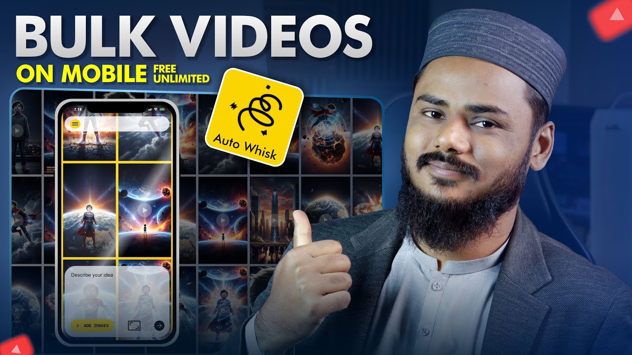 Free & Unlimited AI Videos on Mobile (One Click) | FREE Text-to-Video Automation 2026 | F Guide