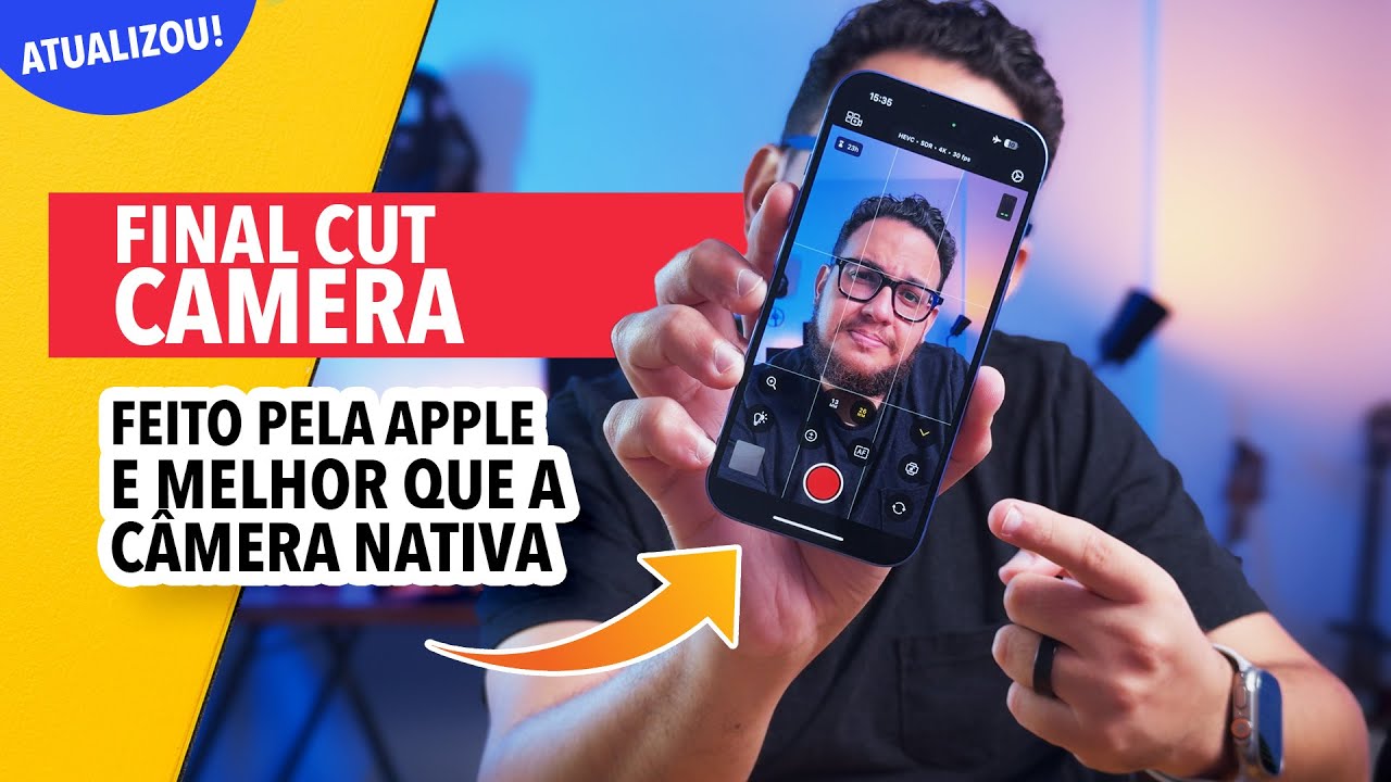 PRIMEIRO APP DE CÂMERA FEITO PELA APPLE - Final Cut Camera 1.1
