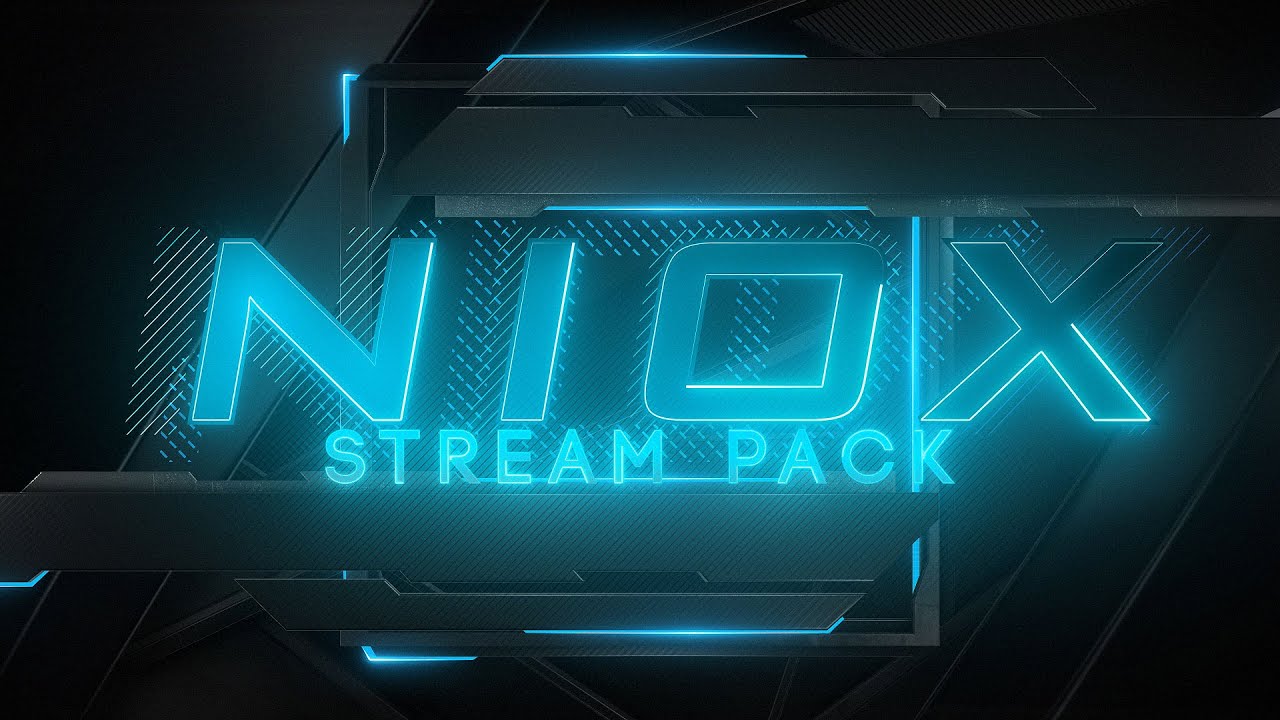 Blue Twitch Overlay *UPDATE*  ⚠️ Link at description