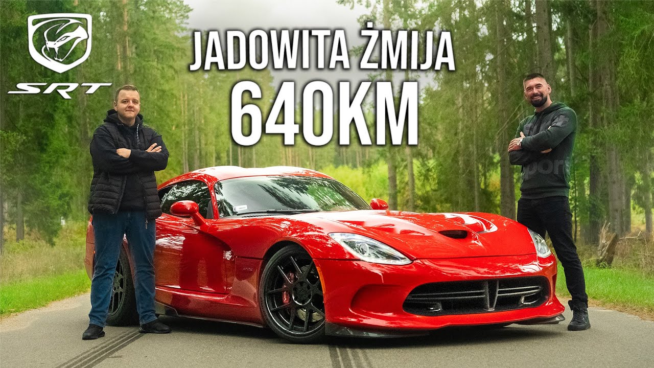 SRT Dodge Viper GTS - Szalony Amerykański SuperCar - Bestia z Monstrualnym V10 pod maską!!