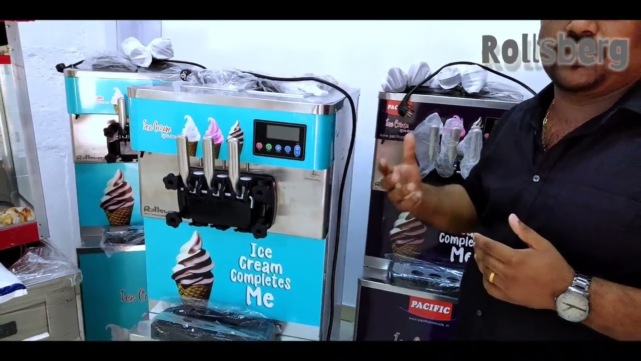 SOFTY ICE CREAM MACHINE || KERALA SOFT SERVE ICE CREAM || DEMO VIDEO|| LIVE CONE ICE CREAM|| SOFTY