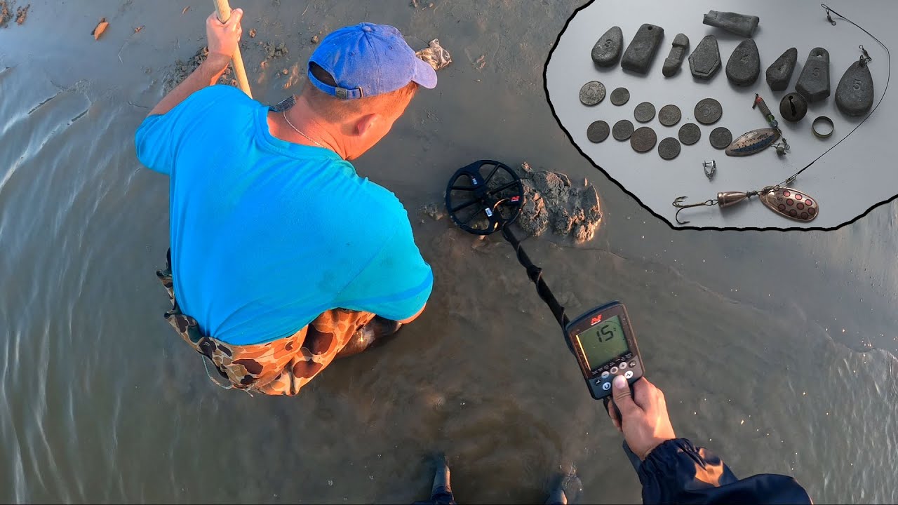 Купили Minelab Equinox 600. Первый коп в воде, нашли много находок. Не ожидали такого от Equinox 600