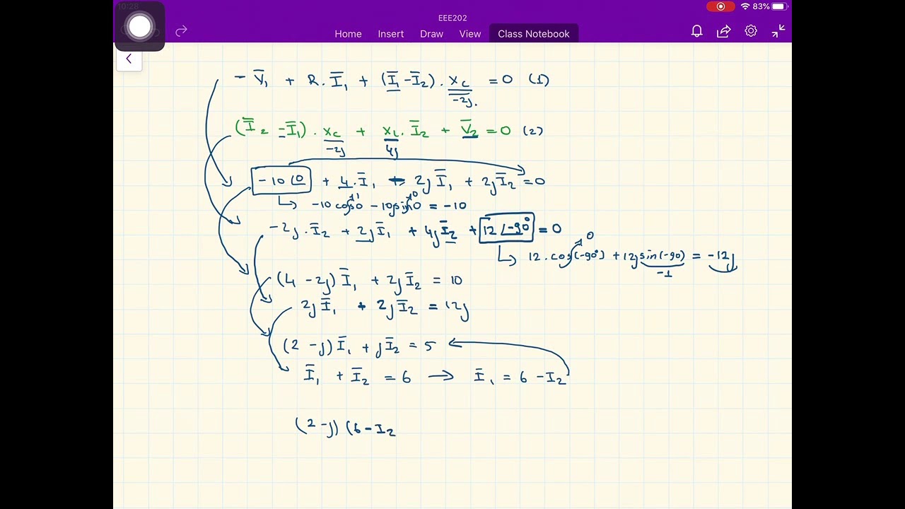 Electric Circuits II - Mesh Current Analysis - Q1