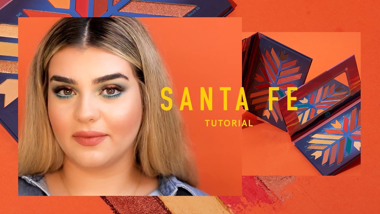Santa Fe | Turquoise Sunset Eye Tutorial 🌅🌵