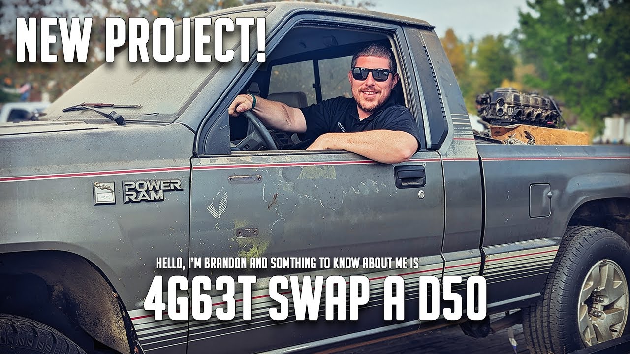 Brandon Gets A Truck! | Dodge D50 4X4 4g63 Turbo Swap | War Machine Episode 1