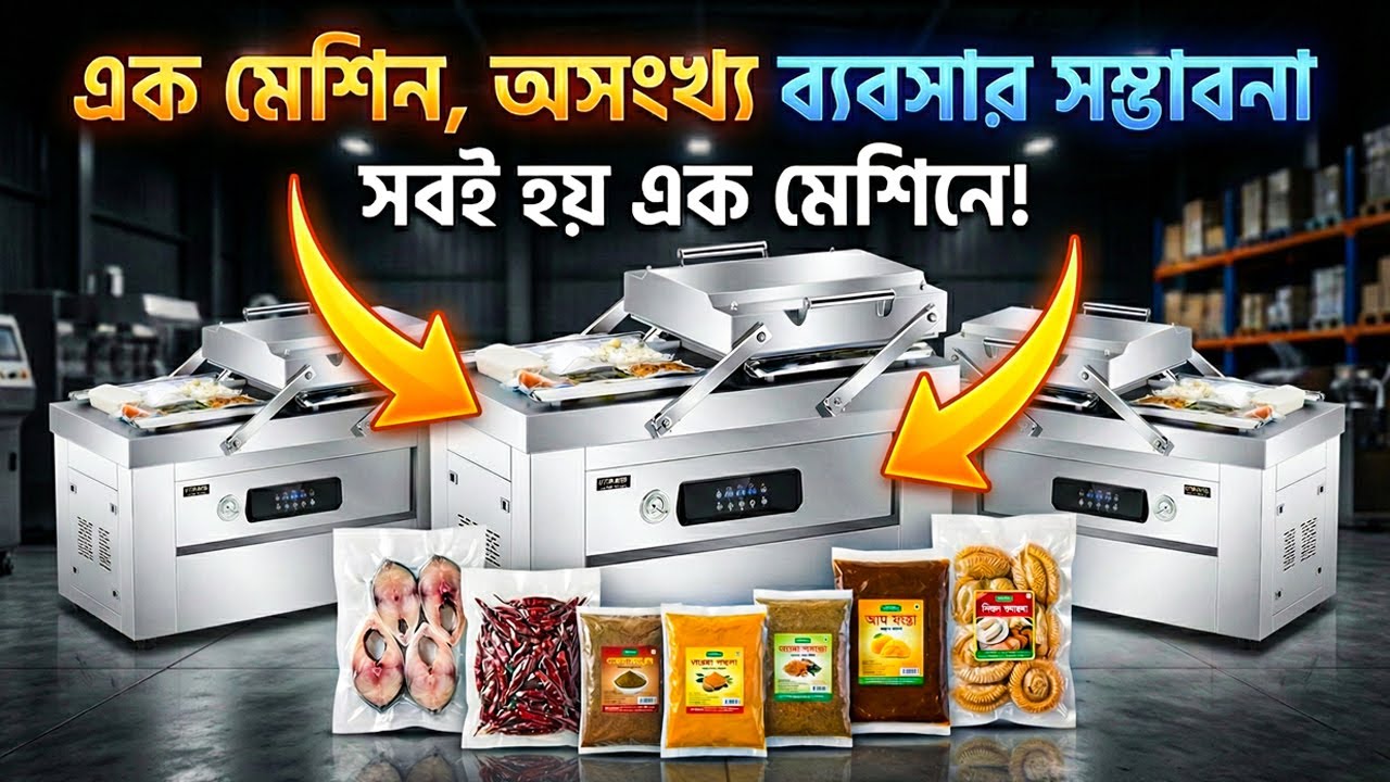 এক মেশিন, অসংখ্য ব্যবসার সম্ভাবনা—শাকসবজি থেকে ড্রাই ফুড, সবই হয় এক মেশিনে!