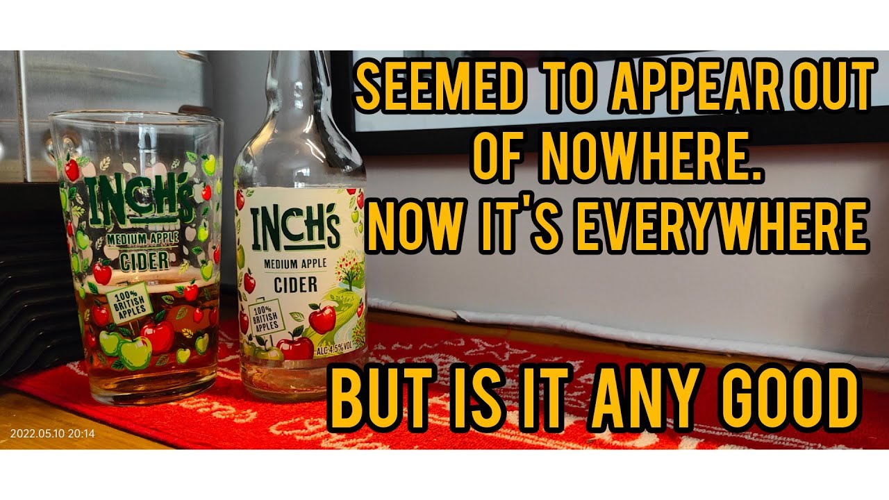 Inch's cider 4.5% - HP bulmers - review No. 1004