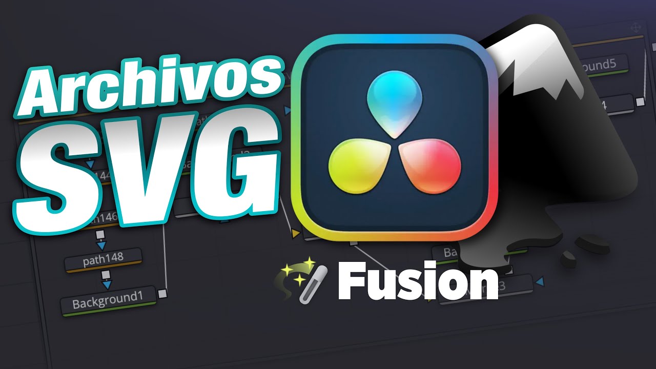 Cómo Importar Archivos SVG en Fusion de DaVinci Resolve