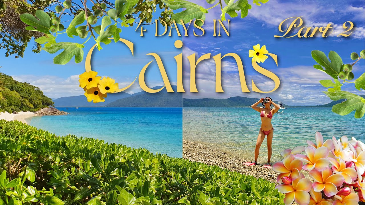 Fitzroy Island Day Trip + Snorkelling Paradise 🐠🌺 4 Days in Cairns | Part 2🏝️