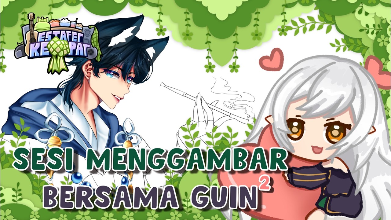 【NEVERART】Indahnya Mewarnai~ Coloring & Shading~ #estafetketupats2