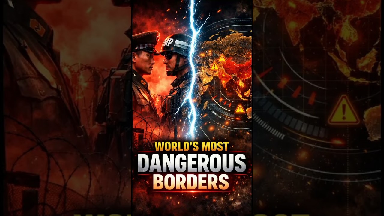 World&rsquo;s Most Dangerous Borders You Should Never Cross 😳   #usa #geopolitics #warzone #usanews