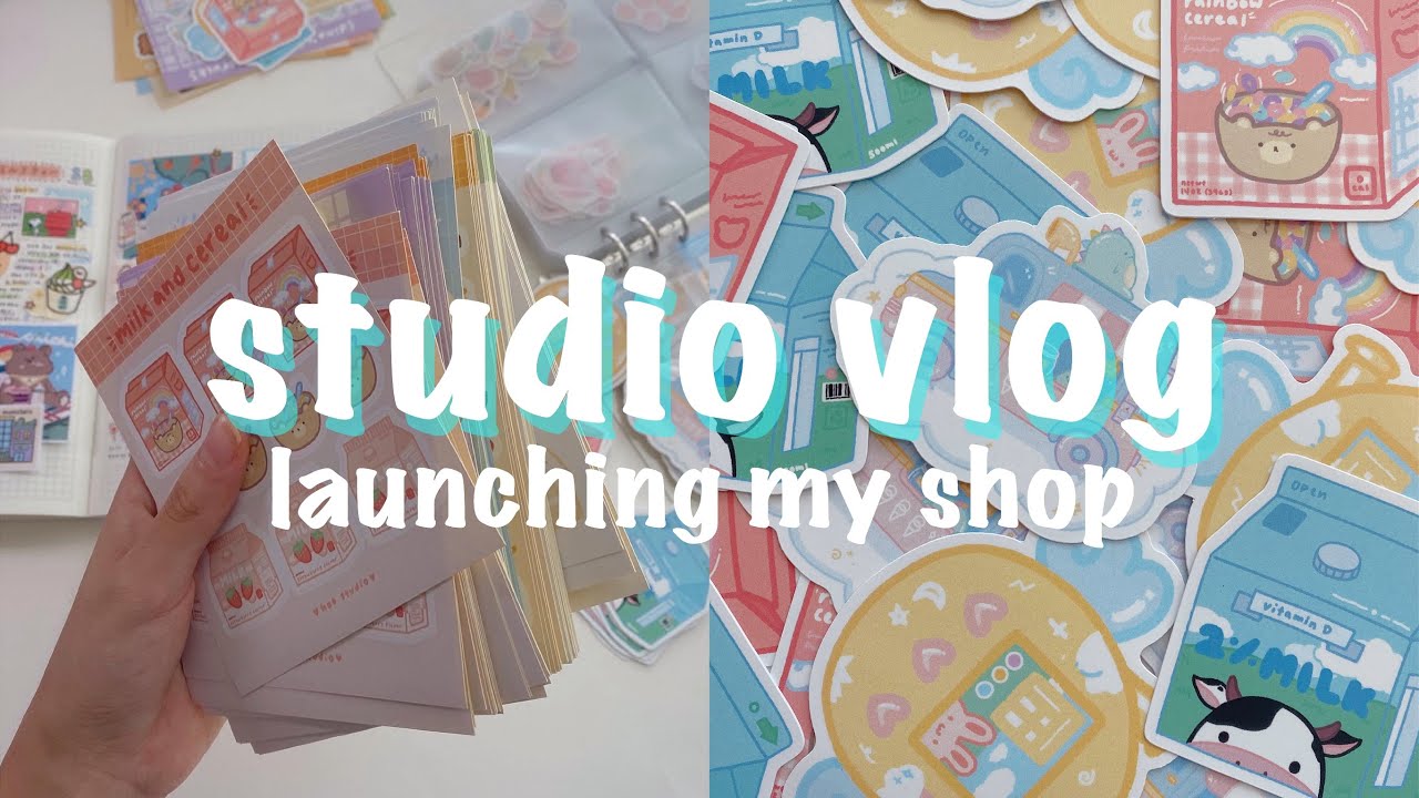 starting a business | launching my etsy shop and packing orders!