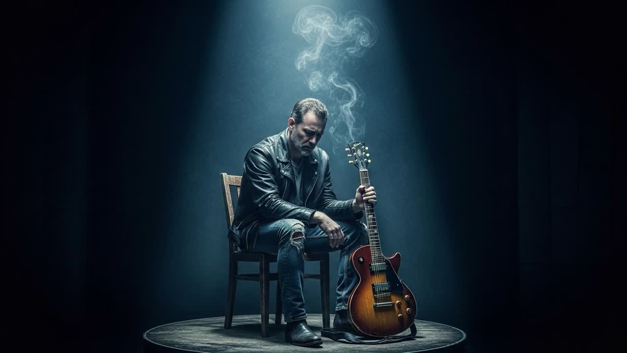 Eric Clapton, ZZ Top Inspired Vintage Rock Blues Soul Late Night Mood