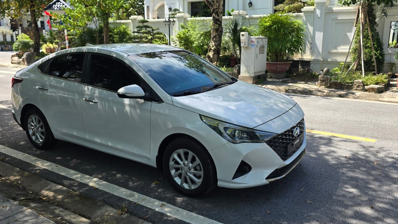 ✅️ Accent 2022 Bản đủ số sàn 6 cấp màu trắng cực đẹp - xe nguyên zin k lỗi