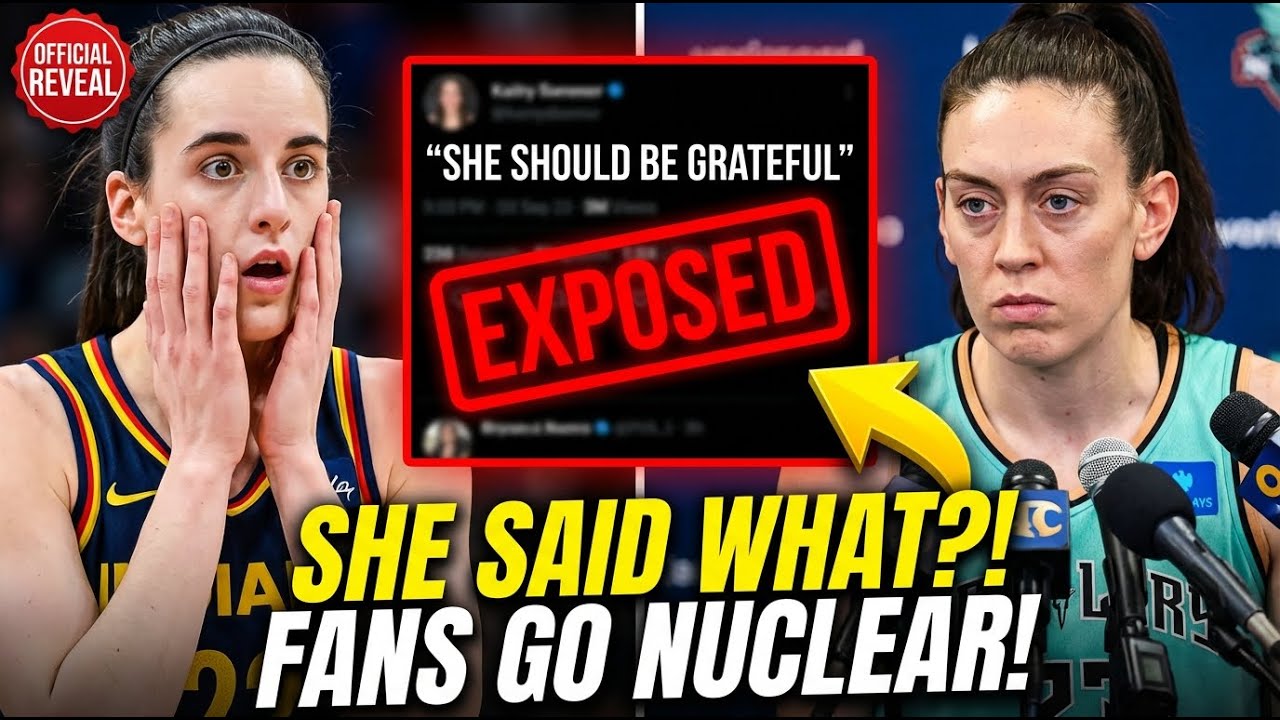 Caitlin Clark REACTS To Breanna Stewart’s Controversial Statement — Fans Go NUCLEAR