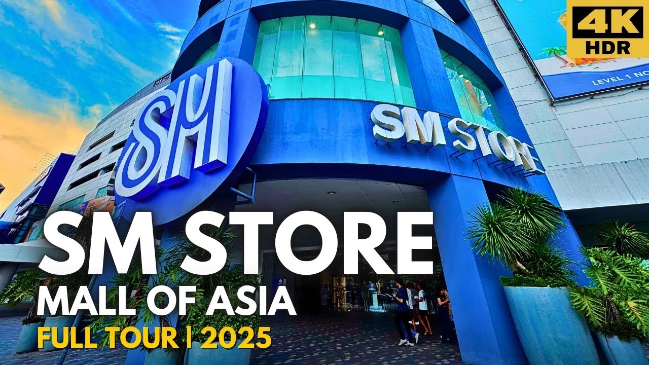 What’s Inside the SM Store at Mall of Asia? Philippines Shopping Tour (4K)