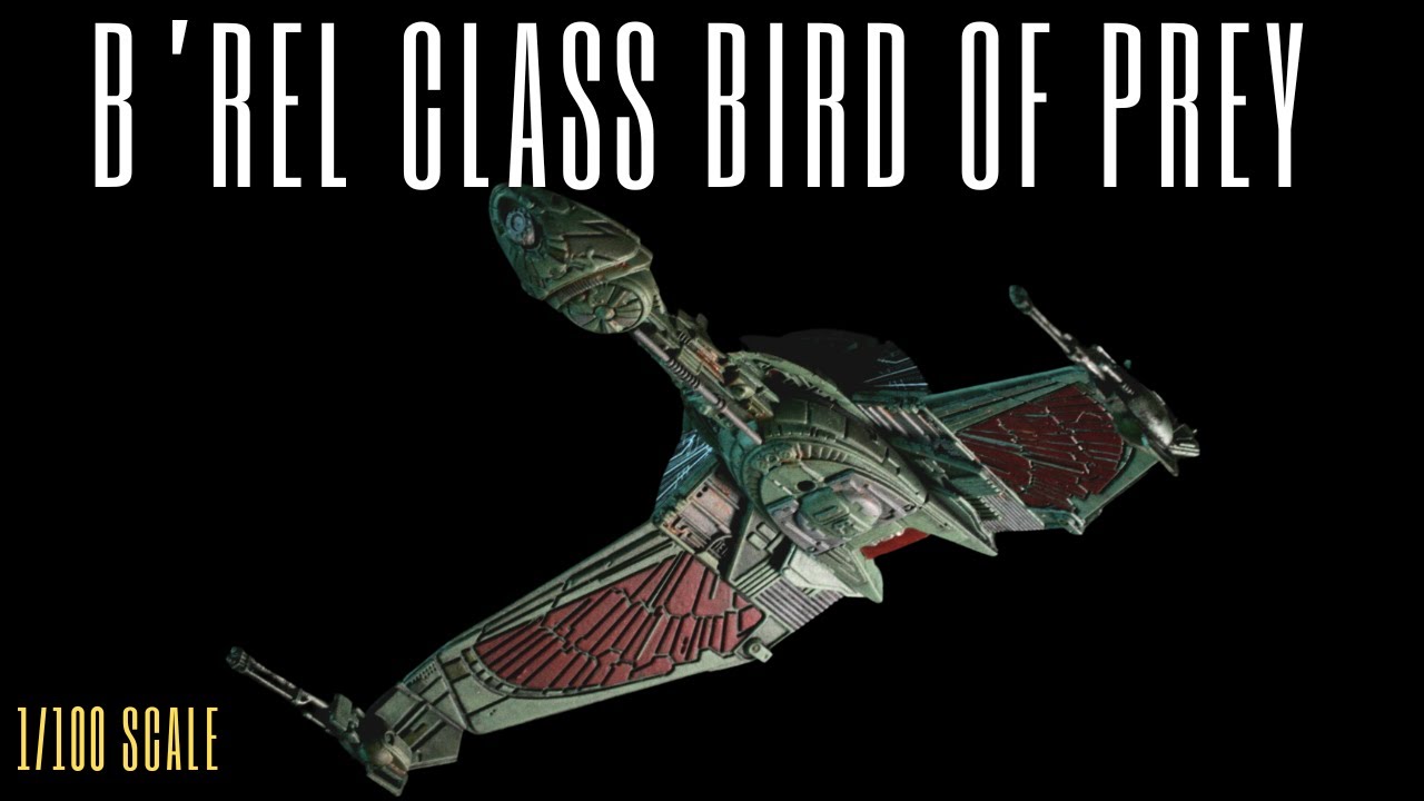 Building the 1/1000 Klingon Bird of Prey from Polar Lights