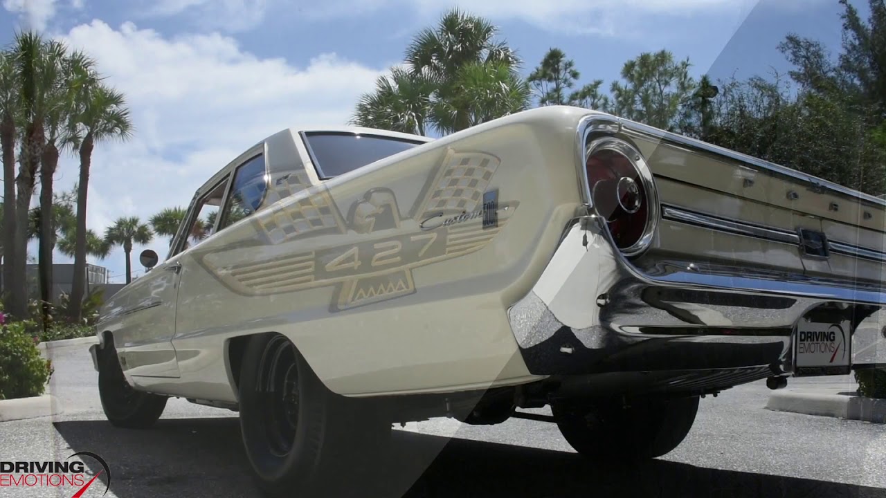 1964 FORD GALAXIE CUSTOM 500! 427 V8! WALKAROUND BY DRIVING EMOTIONS