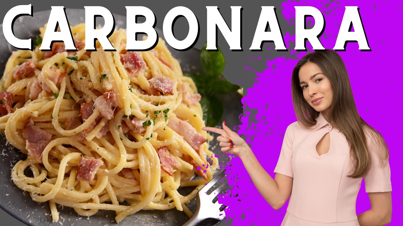 🍝 Друг из Италии по рецепту классической пасты Карбонара 😍 #карбонара #спагеттикарбонара #спагетти
