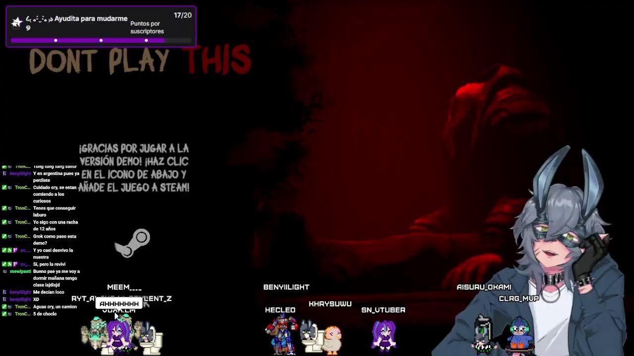 Volvieron los gritos de p-3rr4 loka ૮(°⌓ °;)ა  | Co-stream en Twitch y TikTok