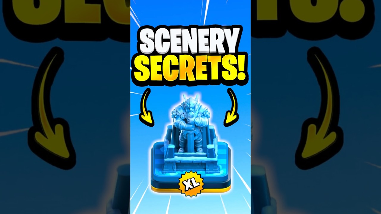 FROST AGE SCENERY SECRETS & REVIEW!  #coc