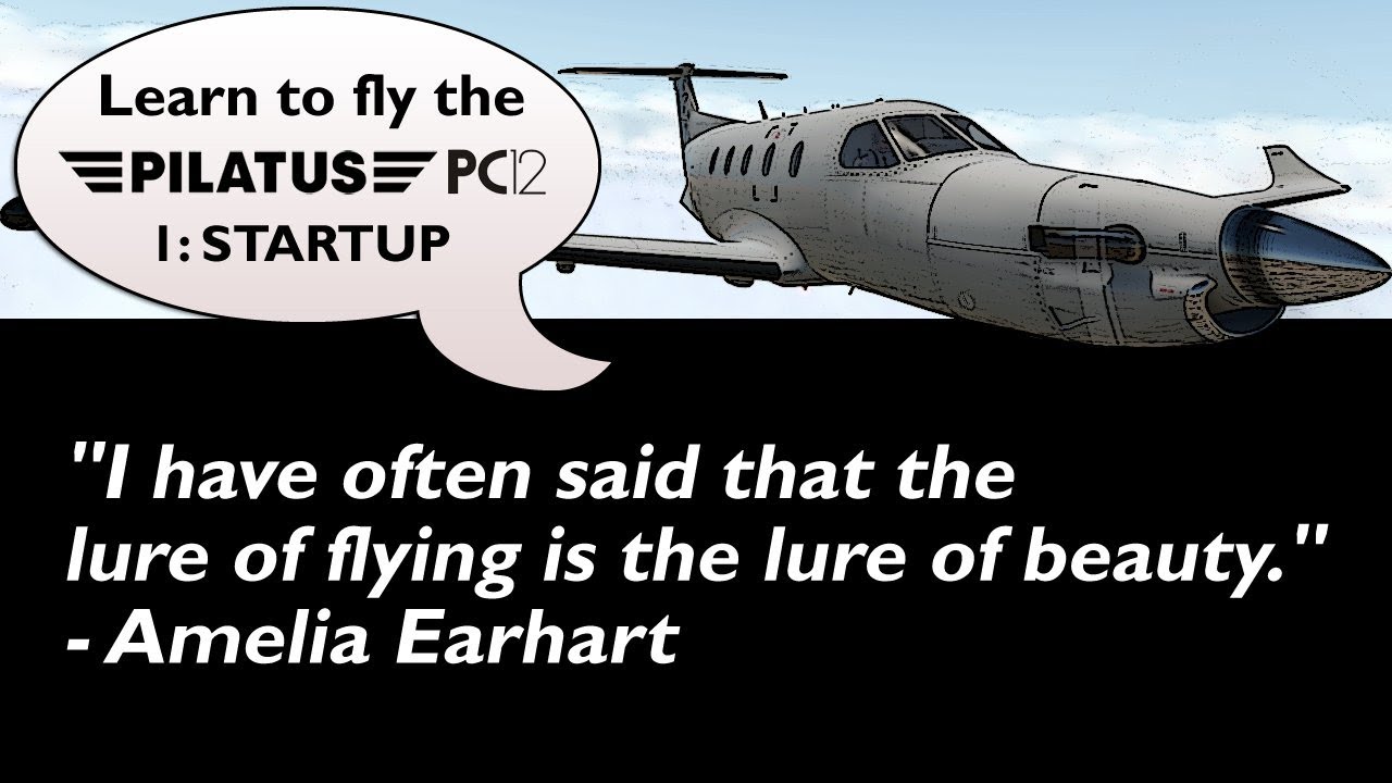 X-Plane 11: обтекатель Pilatus PC-12: руководство по началу работы
