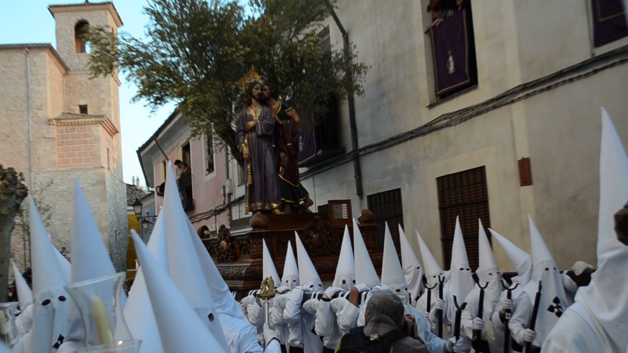 El Prendimiento de Jesús o Beso de Judas Cuenca Semana Santa 2017 (Calle del Peso)