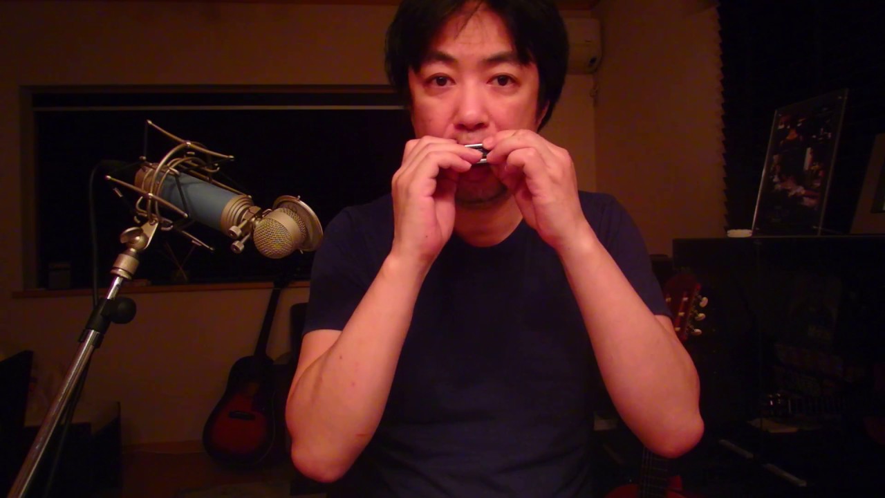 Blues harp　簡単テクニック/ key in A