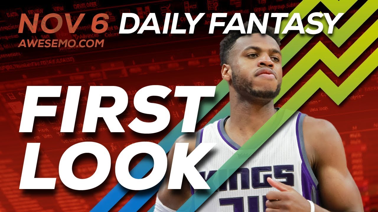 The DFS Early Bird - NBA First Look - Top Plays Yahoo, DraftKings, FanDuel - 11/06/2019