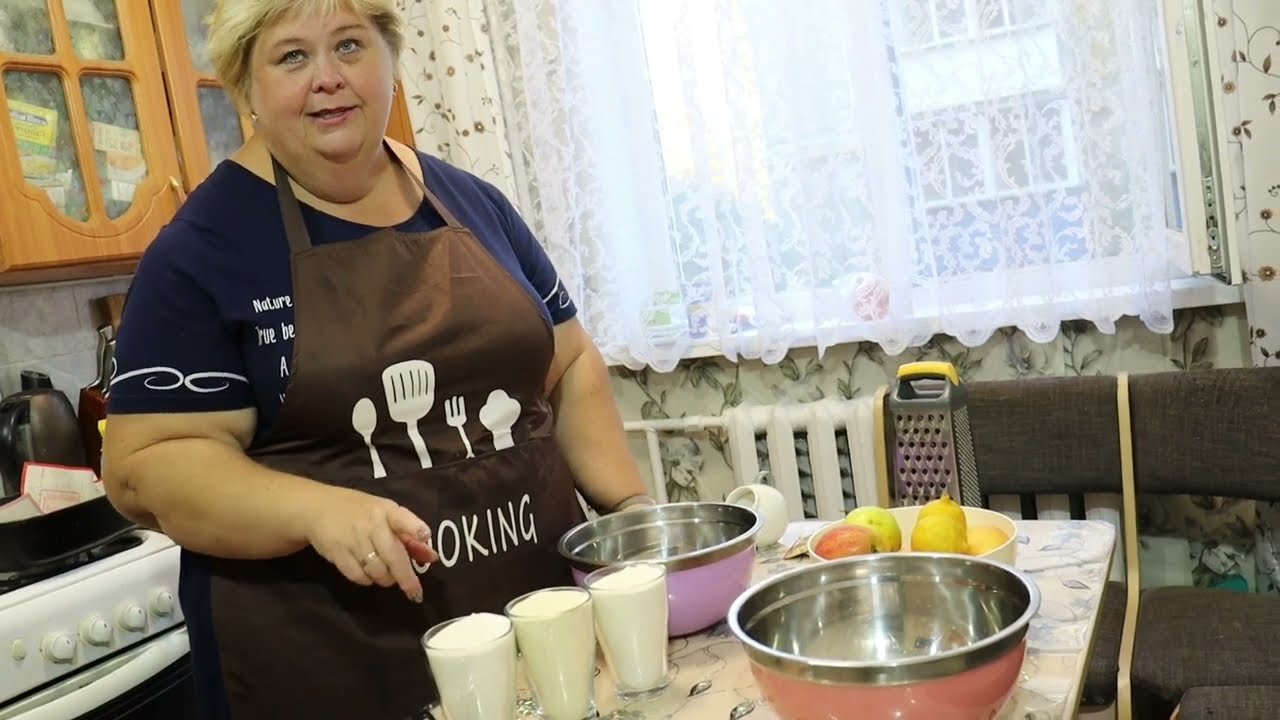 Вкуснейший пирог ТРИ СТАКАНА. Осенняя работа на даче.