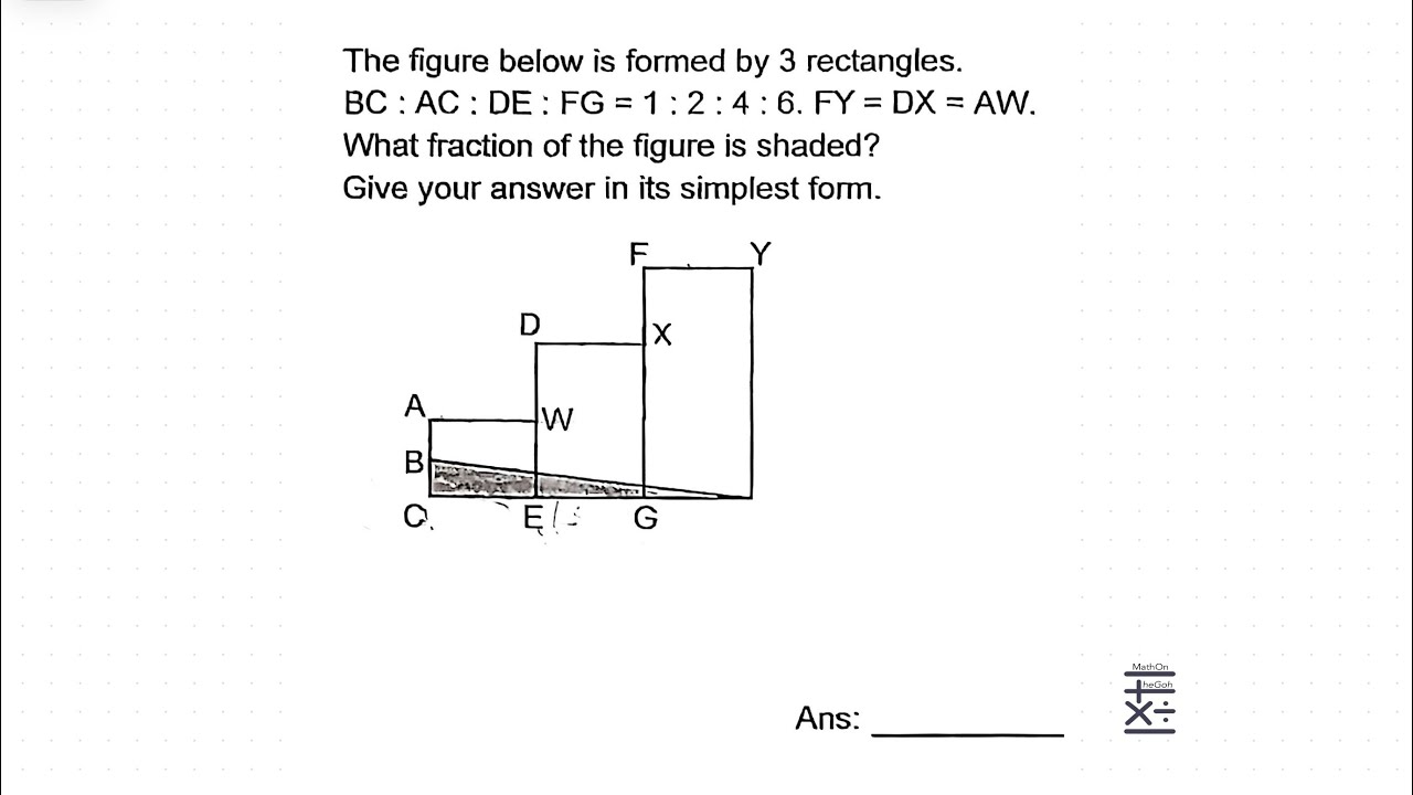 Cracking Ratio & Area Without Numbers