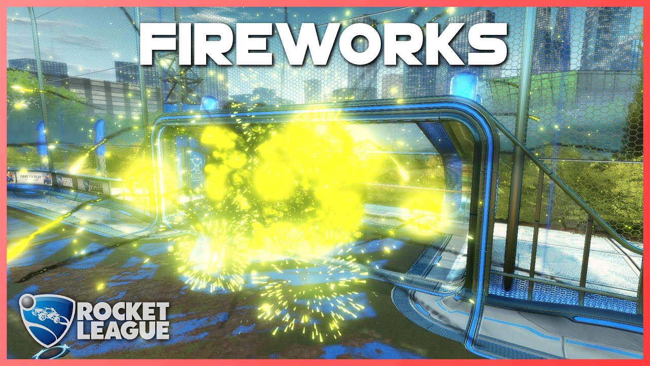 Fireworks Goal Explosion - Painted Showcase