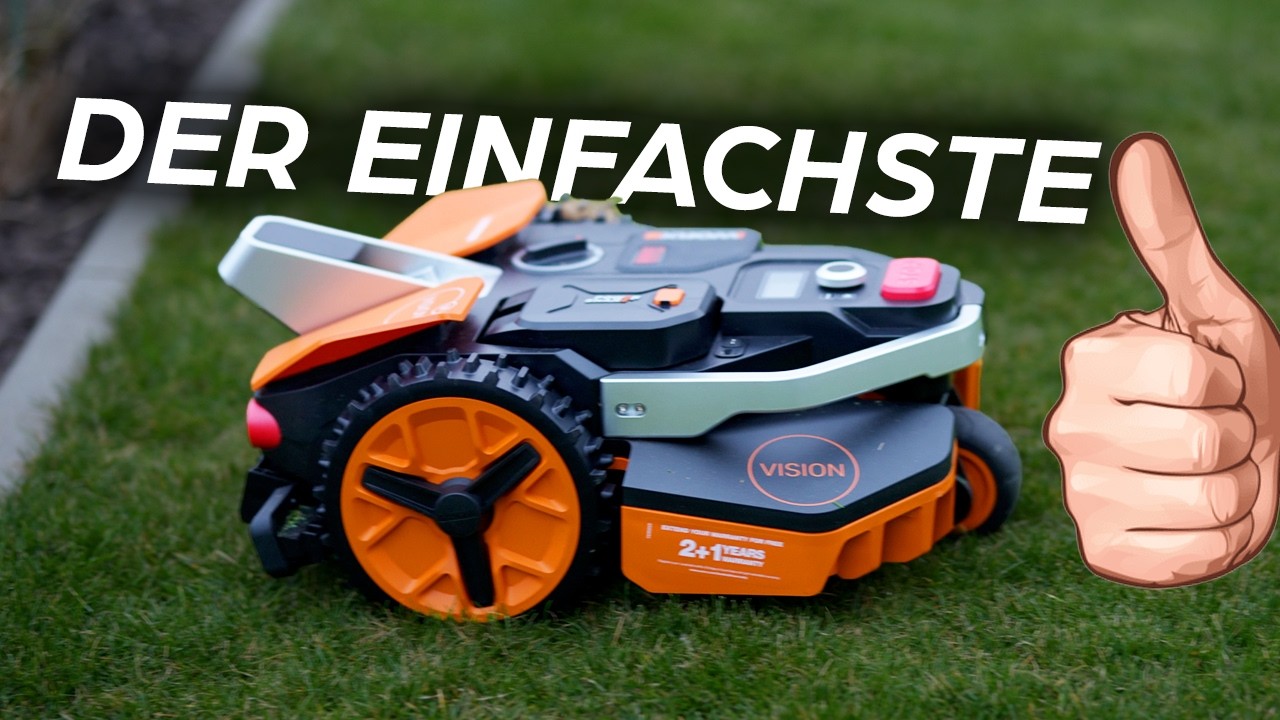 Einfach mähen, los gehts! Worx Landroid Vision AI M600