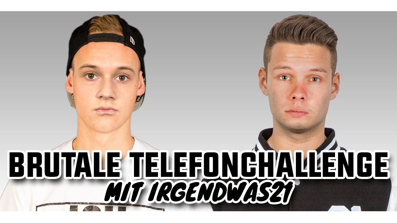BRUTALE TELEFONCHALLENGE mit irgendwas21