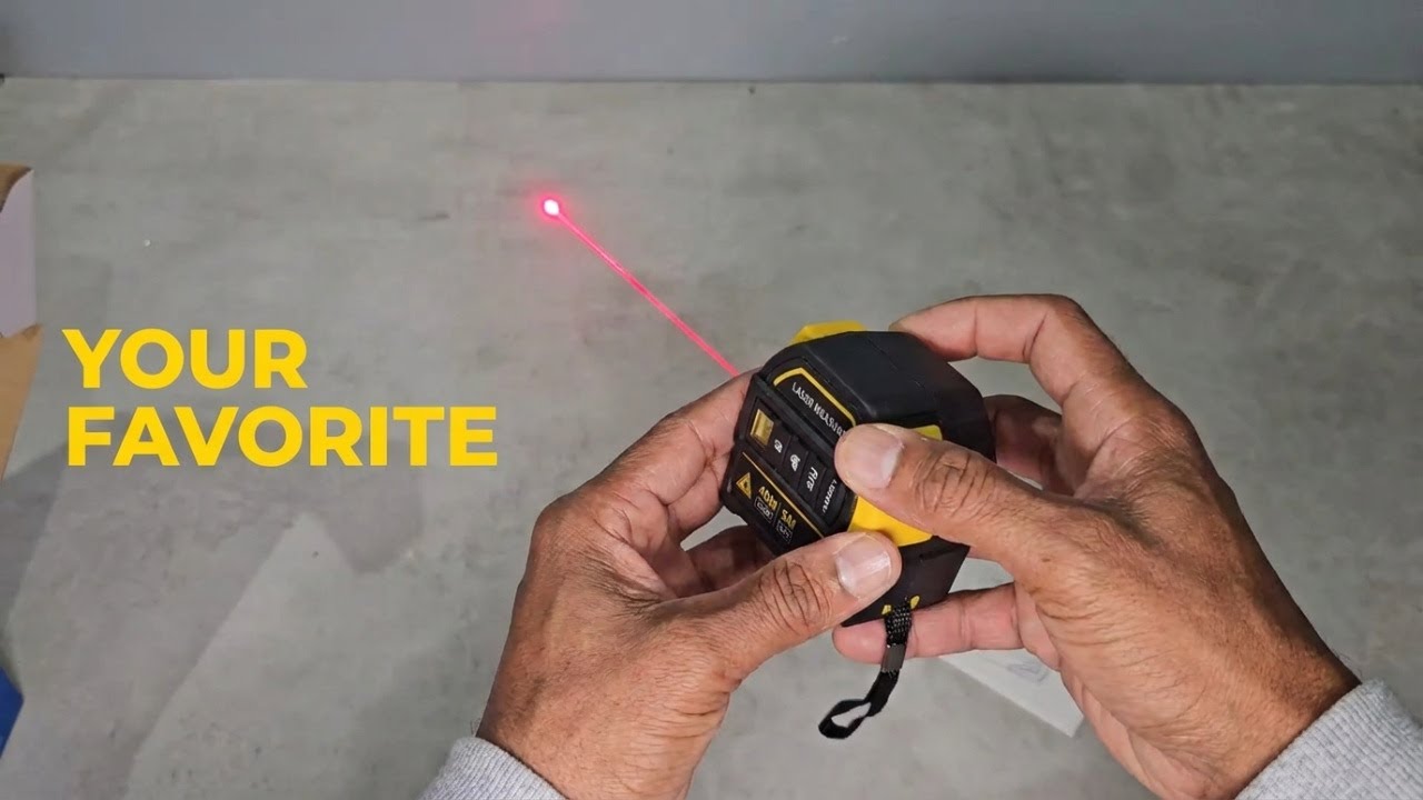 Your FAVORITE Laser Tape Measure Just Got Here!....Your welcome!