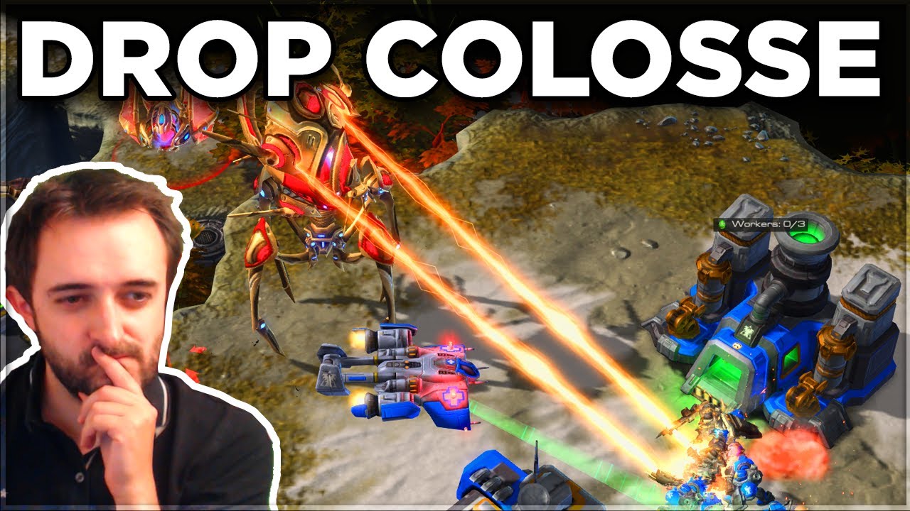 StarCraft 2 - PvT - Le ALL-IN SURPRISE : DROP COLOSSE ! [FR]