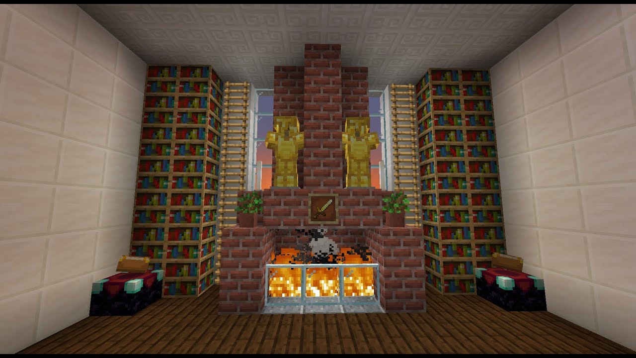 How to build a fireplace in Minecraft (complete with chimney smoke)