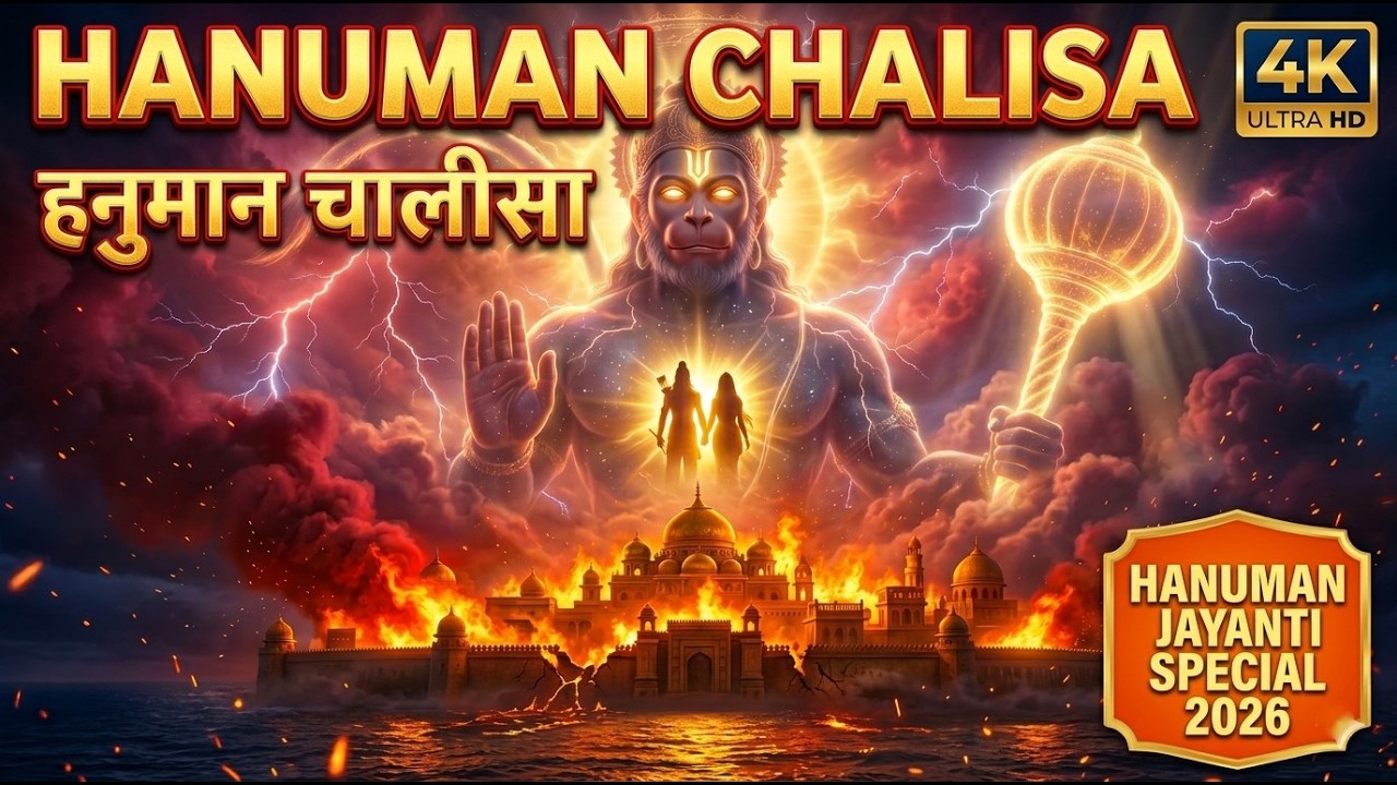 Hanuman Chalisa | Powerful Devotional Chant | Jai Hanuman | Full Bhakti Song | Jai Bajrang Bali
