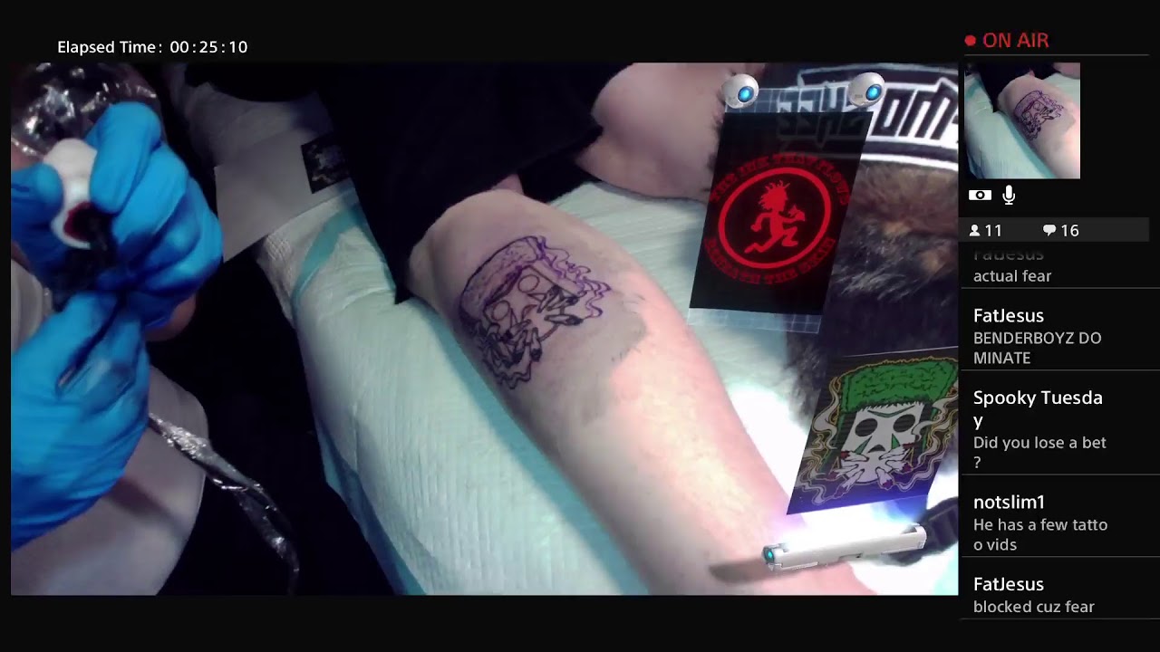 G Mo-Skee - Stoner Mask Tattoo