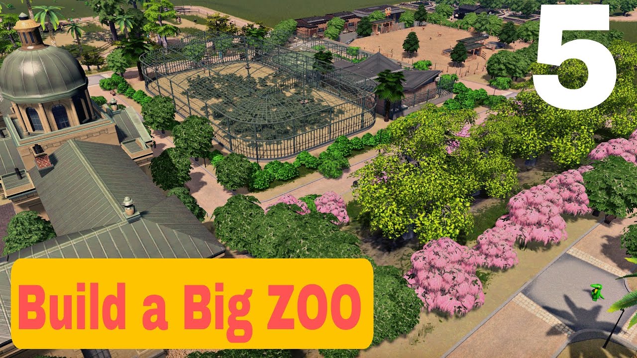 Cities: Skylines — Как построить зоопарк и улучшить свой парк и образовательный центр (БЕЗ МОДОВ)...