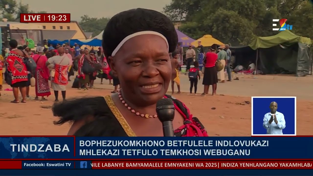 Buganu 2026 || Lutsango regiment presented gifts to Her Majesty the Indlovukazi