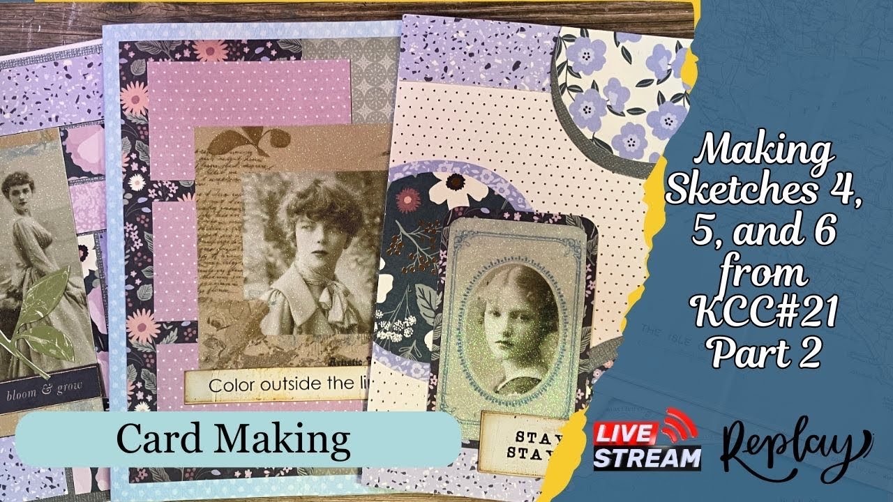Making Kendra’s Card Challenge 21 cards 4, 5, and 6