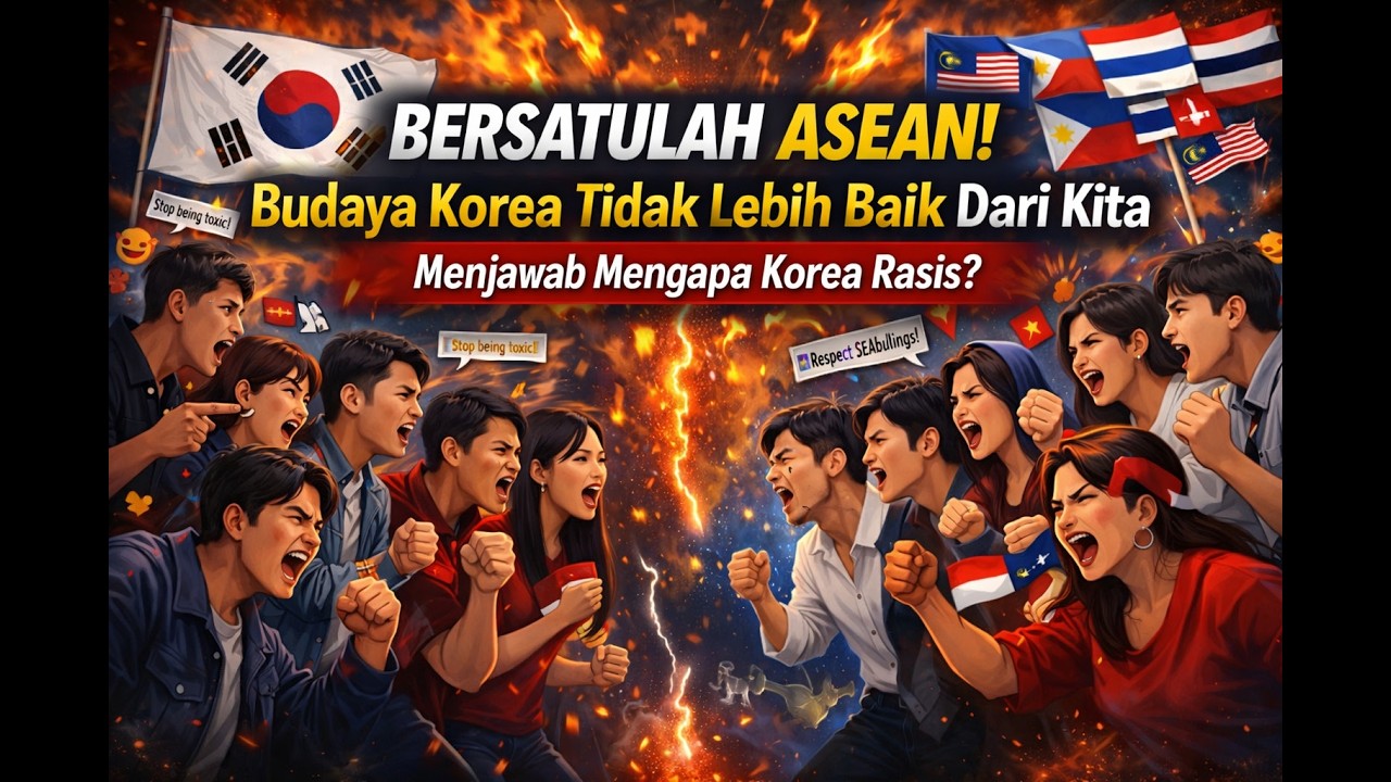 Korea Selatan vs ASEAN || Mengapa Orang Korea Rasis Kepada Orang Asia Tenggara?