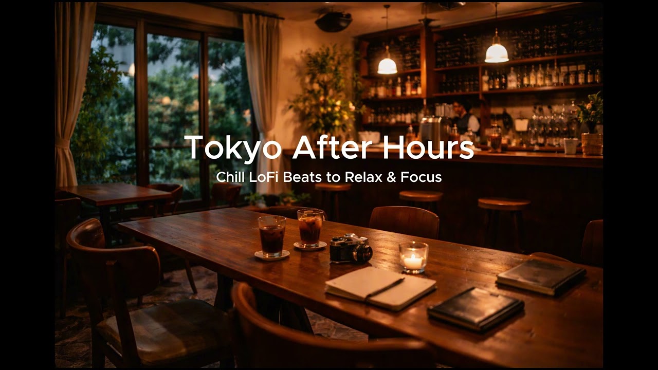 Tokyo After Hours | Chill LoFi Beats to Relax & Focus