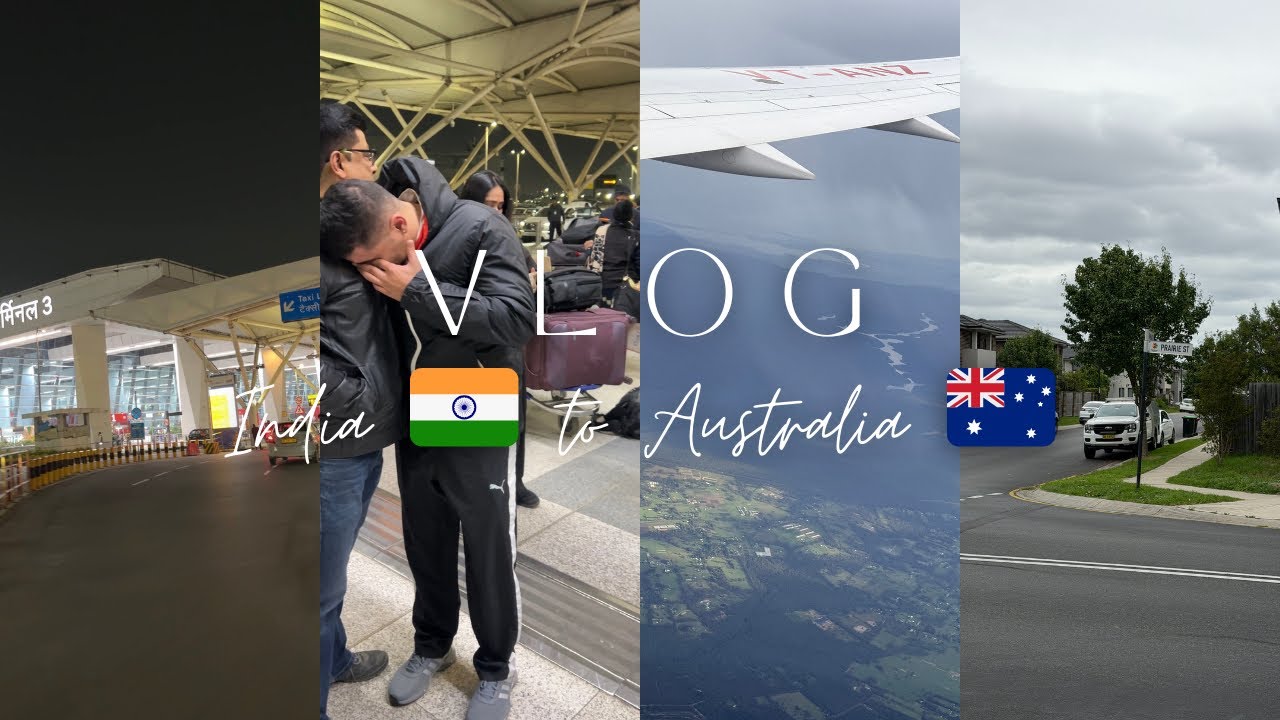 From India 🇮🇳 to Australia 🇦🇺 | New Life Begins | Vlog 1