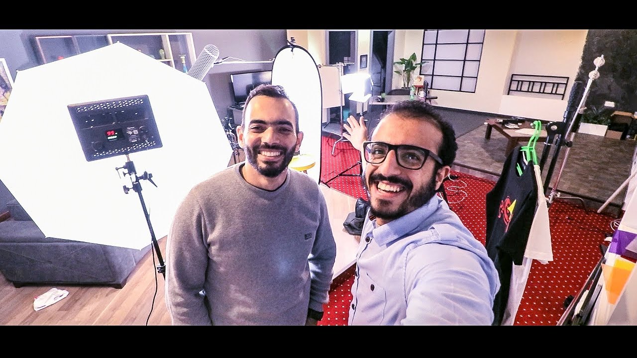 جوله فى استديو دكتور محمد الناظر- يوم مع الدكتور