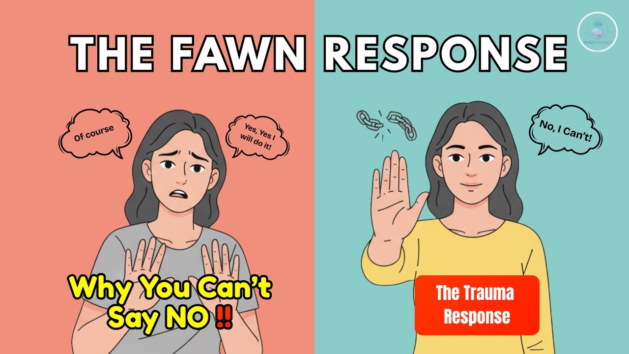 The Fawn Response: Why You Can't Say No (Trauma Response Explained) #truama #fawnresponse