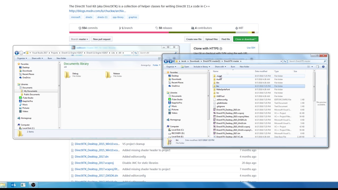 C++ DirectX 11 Engine Tutorial 1 - Creating our first Solution with DirectXTK