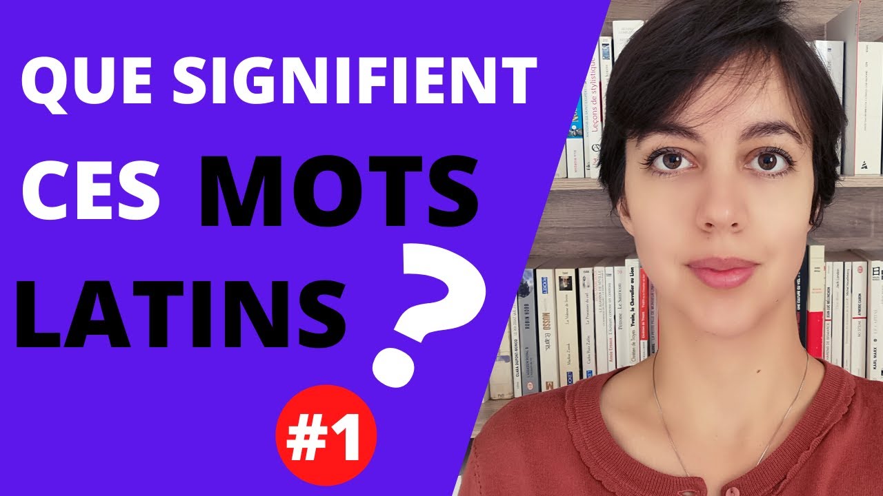 10 LOCUTIONS LATINES EXPLIQUEES | #1 La lettre A